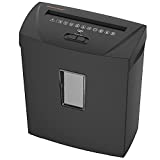 Paper Shredder for Home Use, 12-Sheet Cross-Cut Paper Shredder with Solid Cutters, Fast Shredder for Home Office Heavy Duty Use with 3.7-Gallon Basket, Also Shreds Card/Staple/Clip (ETL Certification)