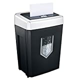 Bonsaii 14-Sheet Cross-Cut Heavy Duty Paper Shredder, 30-Minute Continuous Running Time, Credit Card/Staples Shredders for Office, Quiet Shredding Machine with Jam Proof System (C169-B)