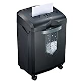 Bonsaii 18-Sheet Crosscut Paper Shredder, 60-Minutes Shredder for Home Office Heavy Duty EverShred with 6 Gallon Pullout Basket & 4 Casters, Anti-Jam High Security Credit Card Shredder(C149-C)