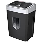 Paper Shredder for Home Office, Bonsaii 14-Sheet 30-Minute Cross-Cut Heavy Duty Shredder for Home Office Use with 4.8 Gallons Pullout Basket & 4 Casters, Quiet Anti-Jam Credit Card/Staples Shredder