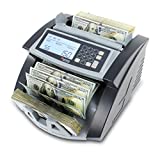 Cassida 5520 UV/MG - USA Money Counter with UV/MG/IR Counterfeit Detection - Bill Counting Machine w/ ValuCount, Add and Batch Modes - Large LCD Display & Fast Counting Speed 1,300 Notes/Minute